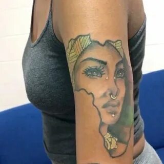 Pin by sheisjasmine on tattoos * Africa tattoos, African tat