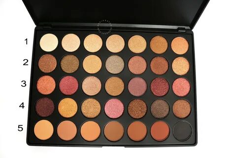 Review Morphe 35F Fall Into Frost Eyeshadow Palette - SOCO b