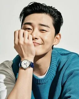 Park Seo-joon in Esquire Korea modeling Montblanc automatic 