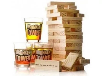 Toys & Hobbies Games Wooden Building Blocks Drunken Tower Je