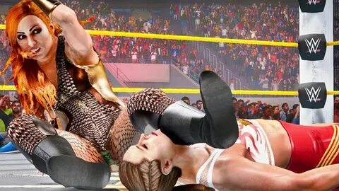 WWE 2k19: Becky Lynch vs. Ronda Rousey +Wrestlemania 35 Aren