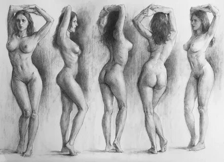 How to Draw Woman Body Steps.