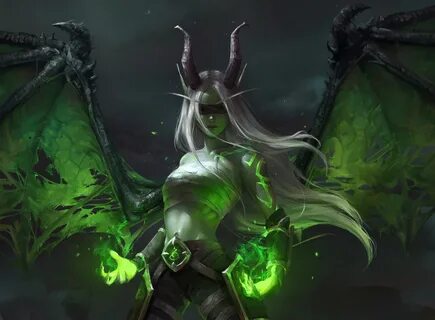 Female demons, Fantasy demon, Warcraft art