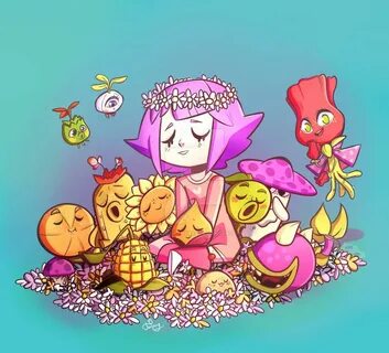Young sprouts by Call-Me-Fantasy Plants vs zombies, Zombie, 