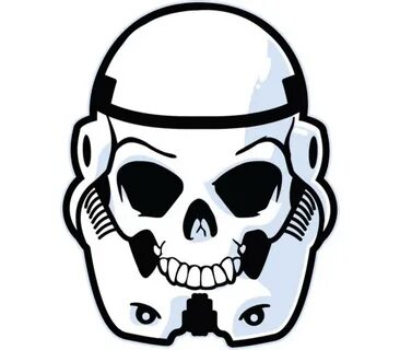 Skull Trooper коврик для мыши прямоугольный (цвет: белый) Вс