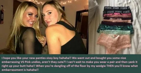 Humiliating Panty Captions: Requested by Sissywedgies - Teen