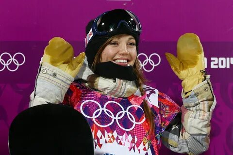 Wallpaper American gold medalist snowboarder Kaitlyn Farring