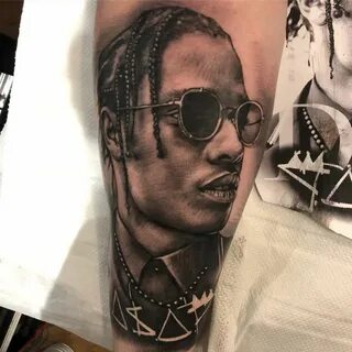 TATTOOS OF ASAP ROCKY see more hiphop tattoos on the Paperch