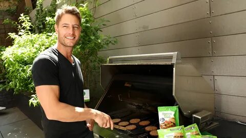 Justin Hartley Hosts BBQ for Morningstar Farms' Veggie Burge