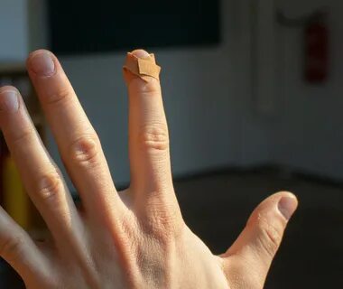 Tipp des Tages: So hält das Pflaster besser am Finger