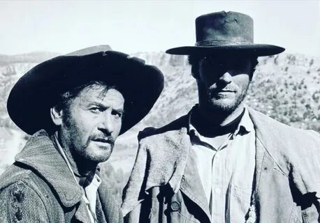 Clint Eastwood Doing Things on Twitter: "Eli Wallach and Cli