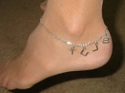 Ankle Bracelets...I love them - Fetish Porn Pic