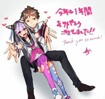 Hajime x Ibuki Danganronpa, Danganronpa ibuki, Danganronpa t