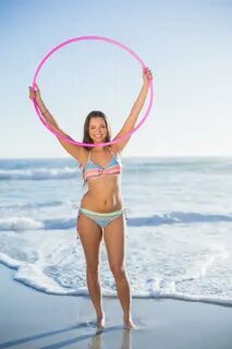 Woman Bikini Playing Hula Hoop Photos - Free & Royalty-Free 