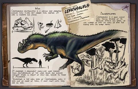 Спільнота Steam :: :: Ceratosaurus ARK Dossier FANMADE