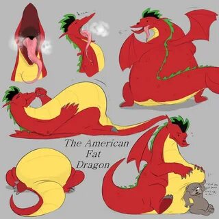Da BlueGuy na Twitterze: "The American Fat Dragon #soft_vore