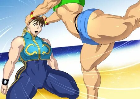 Laura Matsuda vs Chun-Li Alpha (Street Fighter V) page 9.