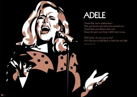 Paweł Jan Kamiński - ADELE musicposter