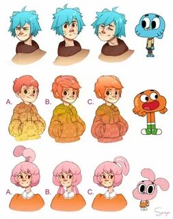 The Amazing World of Gumball - design by https://www.deviant