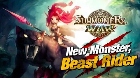 New Monster Coming Soon: Beast Rider Summoners War - YouTube