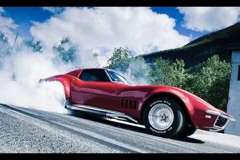 C3 Corvette burnout Corvette, Futuristic cars, Car