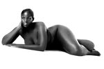 Nude Curvy Black Girls