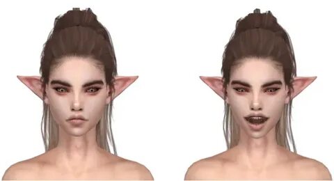 the sims 4 elf ears Sims hair, Sims 4, Sims