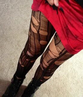 Pin on punk stockings