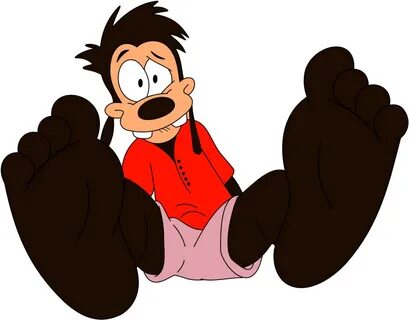 Png For Free - Goofy Movie Max Feet Clipart - Full Size Clip