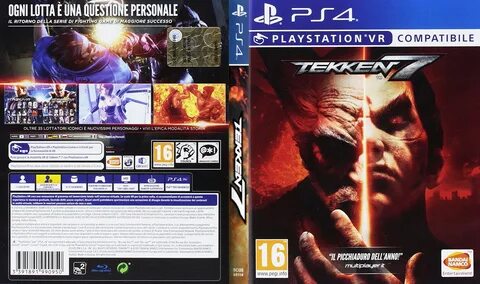 COVERS.BOX.SK ::: Tekken 7 (2015) PS4 - high quality DVD / B