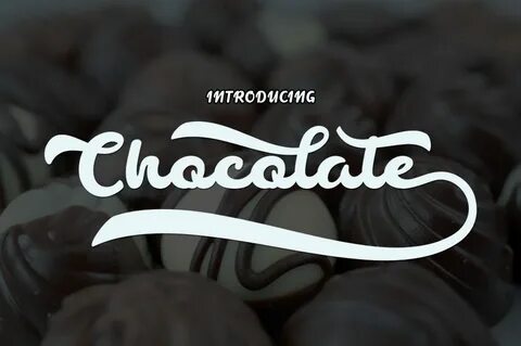 Chocolate Your Font Choices Chocolate font, Fonts, Unicode f