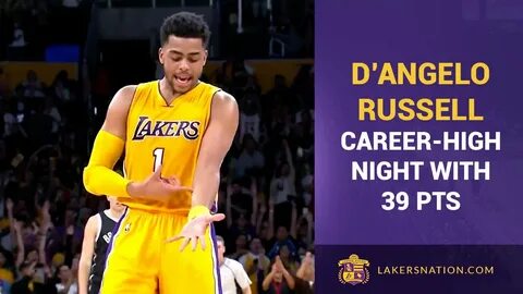 Lakers Rookie D'Angelo Russell Scores 39, 'Ice In My Veins' 