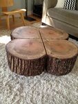 Trunk Coffee Table And End Tables Cypress Tree Stump Console