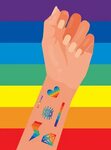 20 Rainbow Tattoos That Show Your Pride Rainbow tattoos, Pri
