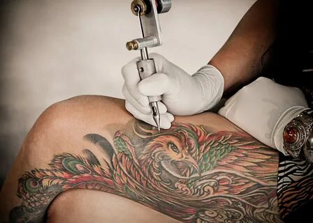 Процесс нанесения татуировки (55 фото)