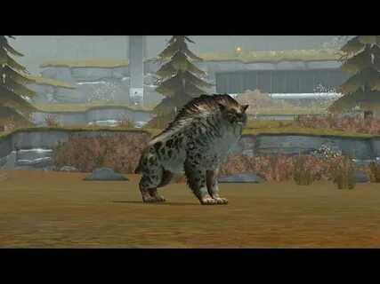 Smilodon max level 40/Jurassic World the game - YouTube