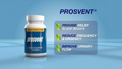 PROSVENT-Natural Prostate Health Supplement -Clinically Test