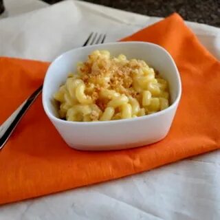 Mac & Cheese. Creamy Homemade Mac & Cheese with Toasted Brea