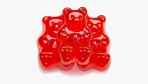 Gummy Bear Clipart Red Bears Transparent X Png - Hot Cinnamo