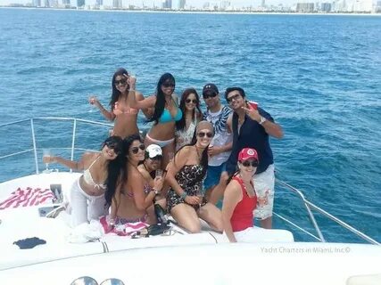 Miami Yacht Rental: Party on a Yacht at the Key Biscayne San