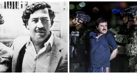 La millonaria fortuna de Pablo Escobar y 'El Chapo' Guzmán.