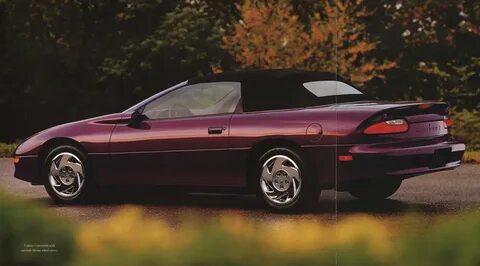Dark Purple 1995 Camaro - Paint Cross Reference