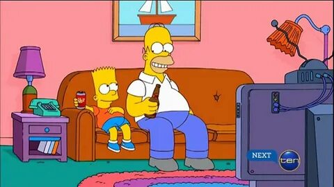 The Simpsons: Next on TEN promo (2012) - YouTube