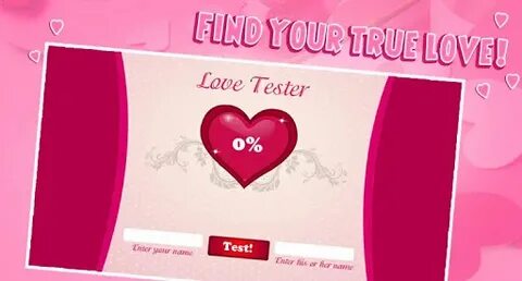 Love Tester 1.1 Download (Free)