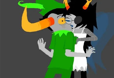 Tavros is now tall and vriska has baby legs Homestuck And Hi