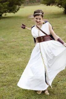 DIY Greek Goddess Costume: ARTEMIS Make It & Love It Greek g