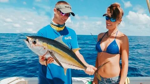 Cayman Islands Tuna Fishing with @Fishing with Luiza and @Ca