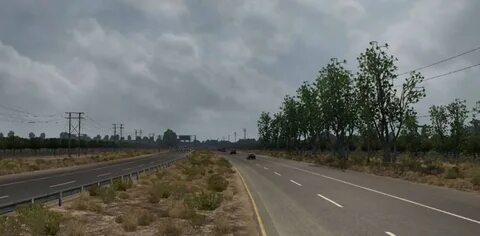 Mild Winter Weather v 1.0 for ATS - Best American Truck Simu