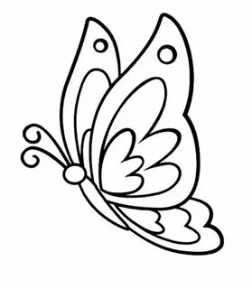 Image gallery Butterfly drawing, Butterfly coloring page, Bu