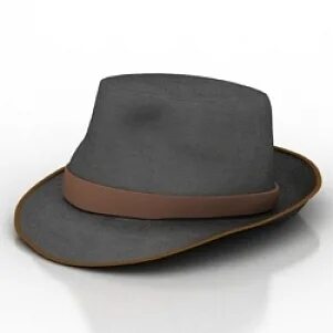 Leather Hat Free 3d Model - .3ds, .Gsm - Open3dModel